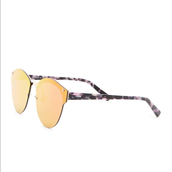 AQS Accessories -  AQS Lolli 64mm Modifiied Cat Eye Sunglasses